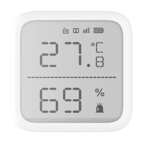 Hikvision Hőmérséklet/páratartalom érzékelő AXPro központokhoz; 868 MHz; 2x AAA
