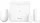 Hikvision 96 zónás AXPro vezeték nélküli riasztóközpont szett; 868 MHz; 3G/4G/WiFi/LAN