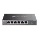 TP-LINK OMADA Switch 6x1000Mbps(3xPOE+/1xPOE++) Fémházas, DS106GPP