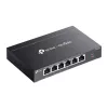 TP-LINK OMADA Switch 6x1000Mbps(3xPOE+/1xPOE++) Fémházas, DS106GPP