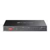 TP-LINK OMADA Switch 9x1000Mbps(8xPOE+) + 1xGigabit SFP Fémházas, DS110GMP