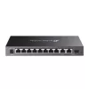 TP-LINK OMADA Switch 9x1000Mbps(8xPOE+) + 1xGigabit SFP Fémházas, DS110GMP