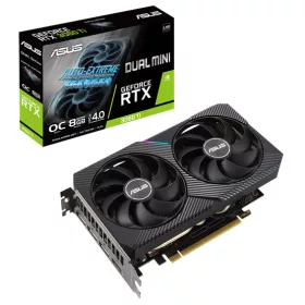   ASUS NVIDIA RTX 3060 Ti 8GB - DUAL-RTX3060TI-O8G-MINI-V2 - Low Hashrate (LHR)