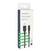 Dviced Cable USB-A to Lightning silicone 1,25m - Black