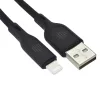 Dviced Cable USB-A to Lightning silicone 1,25m - Black
