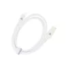 Dviced Cable USB-A to Lightning silicone 1,25m - White