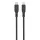 Dviced Cable USB-C to Lightning silicone 1,25m - Black