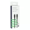 Dviced Cable USB-C to Lightning silicone 1,25m - Black