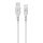 Dviced Cable USB-A to USB-C silicone 1,25m - White