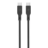 Dviced Cable USB-C to USB-C silicone 1,25m - Black