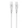 Dviced Cable USB-C to USB-C silicone 1,25m - White