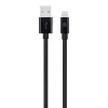Dviced Cable USB-A to Lightning Nylon Textile 1,25m - Black