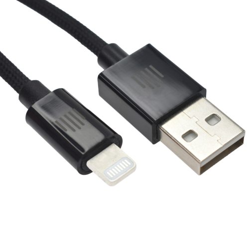 Dviced Cable USB-A to Lightning Nylon Textile 1,25m - Black