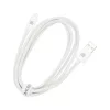 Dviced Cable USB-A to Lightning Nylon Textile 1,25m - White
