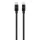 Dviced Cable USB-C to Lightning Nylon Textile 0,25m - Black