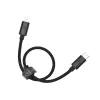 Dviced Cable USB-C to Lightning Nylon Textile 0,25m - Black
