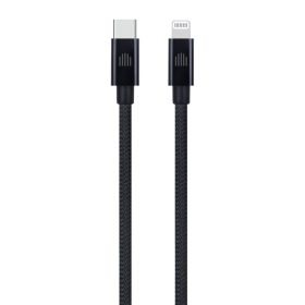 Dviced Cable USB-C to Lightning Nylon Textile 1,25m - Black