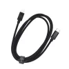 Dviced Cable USB-C to Lightning Nylon Textile 1,25m - Black