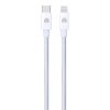 Dviced Cable USB-C to Lightning Nylon Textile 1,25m - White