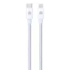 Dviced Cable USB-C to Lightning Nylon Textile 1,25m - White
