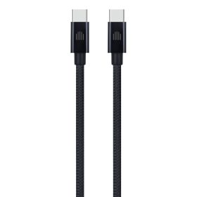 Dviced Cable USB-C to USB-C Nylon Textile 2m - Black