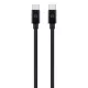 Dviced Cable USB-C to USB-C Nylon Textile 2m - Black