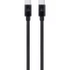 Dviced Cable USB-C to USB-C Nylon Textile 3m - Black