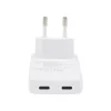 Dviced Slim Wall charger 45W GaN 2 USB-C EU - White