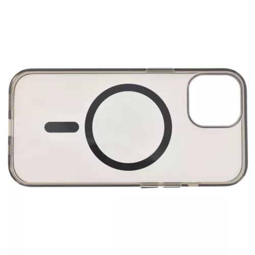 Dviced Magsafe iPhone 15 clear case - Black