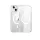 Dviced Magsafe iPhone 15 clear case - White