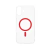 Dviced Magsafe iPhone 16 clear case - Red