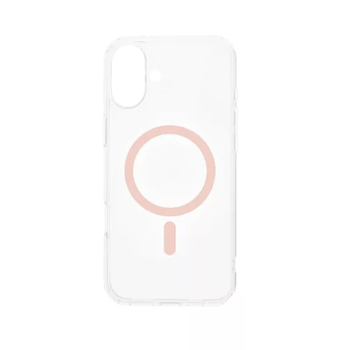 Dviced Magsafe iPhone 16  clear case - Pink