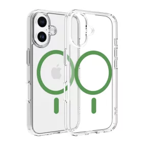 Dviced Magsafe iPhone 16  clear case - Green