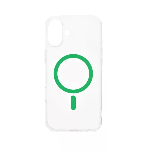 Dviced Magsafe iPhone 16  clear case - Green