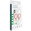 Dviced Magsafe iPhone 16 Plus clear case - Red