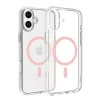 Dviced Magsafe iPhone 16 Plus clear case - Pink