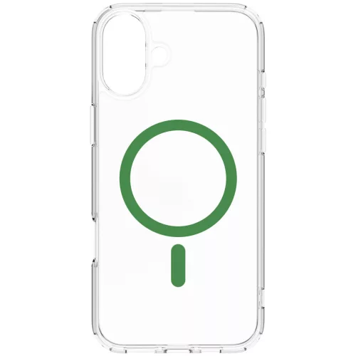 Dviced Magsafe iPhone 16 Plus clear case - Green