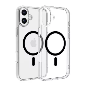 Dviced Magsafe iPhone 16 Plus clear case - Black