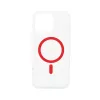Dviced Magsafe iPhone 16 Pro clear case - Red