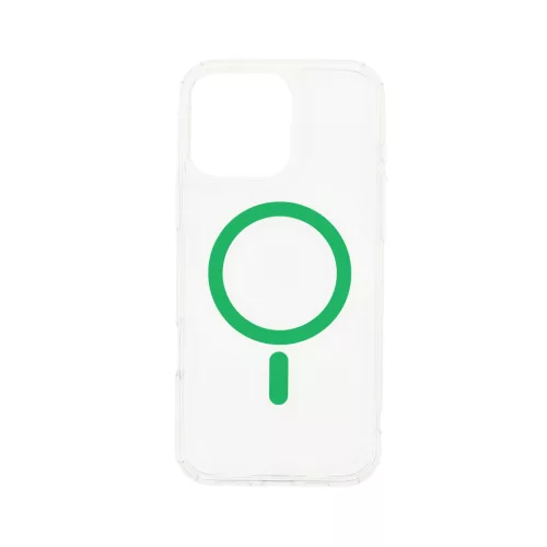 Dviced Magsafe iPhone 16 Pro clear case - Green