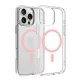 Dviced Magsafe iPhone 16 Pro Max clear case -Pink