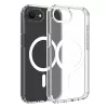 Dviced Magnetic iPhone 16e clear case - White