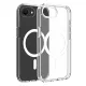 Dviced Magnetic iPhone 16e clear case - White