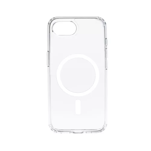Dviced Magnetic iPhone 16e clear case - White