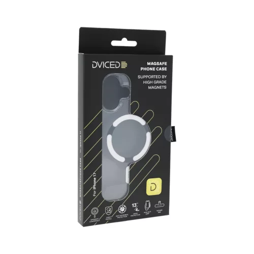 Dviced MagSafe iPhone 17 clear case - White