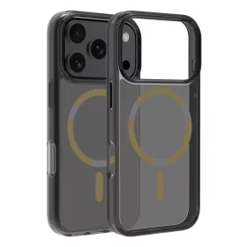 Dviced MagSafe iPhone 17 Pro smoke case - Gold
