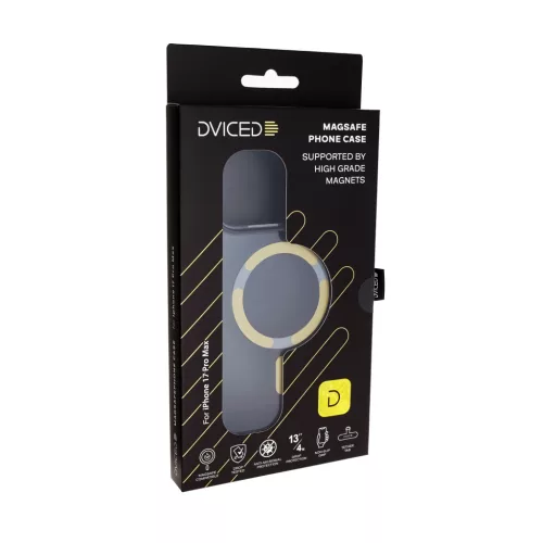 Dviced MagSafe iPhone 17 Pro Max smoke case - Gold