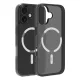 Dviced MagSafe iPhone 17 smoke case - Silver