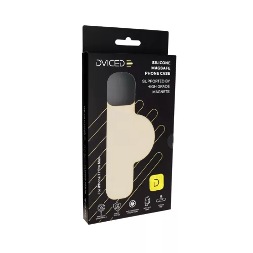 Dviced Silicone MagSafe iPhone 17 Pro Max case - Beige