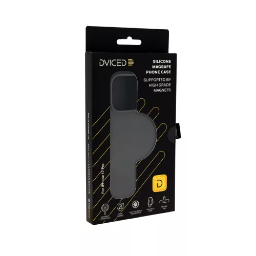 Dviced Silicone MagSafe iPhone 17 Pro case - Grey